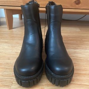 Black Chunky Boots